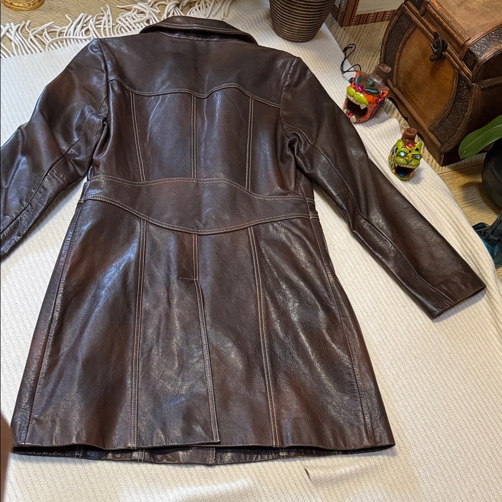 Wilsons Leather Jacket - Brown - image 6